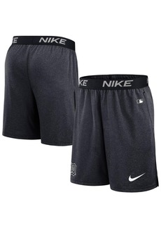 Nike Men's Black Detroit Tigers Authentic Collection Practice Performance Shorts - Pitblu/pb