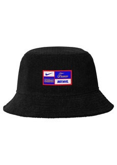 Nike Men's Black France National Team Corduroy Bucket Hat - Black