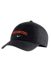 Nike Men's Black Oregon State Beavers Heritage86 Campus Adjustable Hat - Black