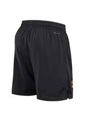 Nike Men's Black Pittsburgh Steelers 2024 Sideline Performance Mesh Shorts - Black, Gold