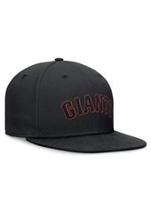 Nike Men's Black San Francisco Giants Evergreen Performance Fitted Hat - Black Nike