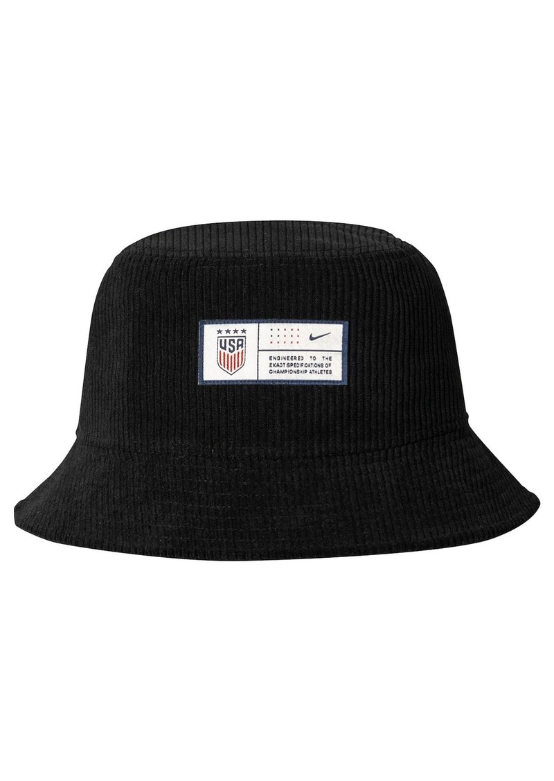 Nike Men's Black Uswnt Corduroy Bucket Hat - Black