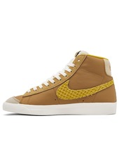 Nike Men's Blazer Mid '77 Vintage Casual Sneakers from Finish Line - Wheat/Vivid Sulfur