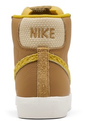 Nike Men's Blazer Mid '77 Vintage Casual Sneakers from Finish Line - Wheat/Vivid Sulfur