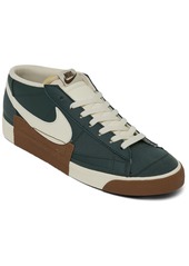 Nike Men's Blazer Pro Club Low Casual Sneakers from Finish Line - Green/Sail