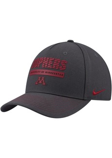 Nike Men's Charcoal Minnesota Golden Gophers 2024 Sideline Performance Adjustable Hat - Charcoal