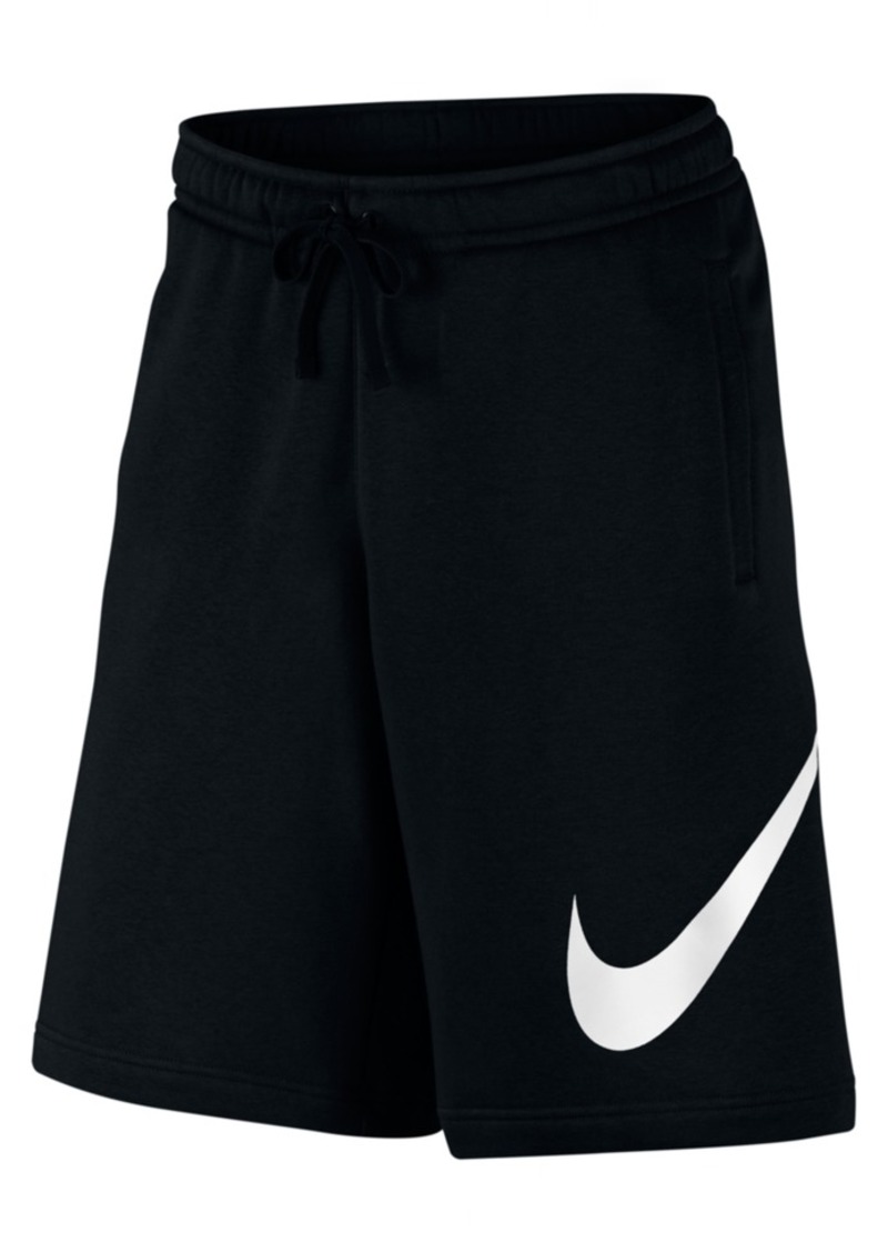 nike fleece sweat shorts