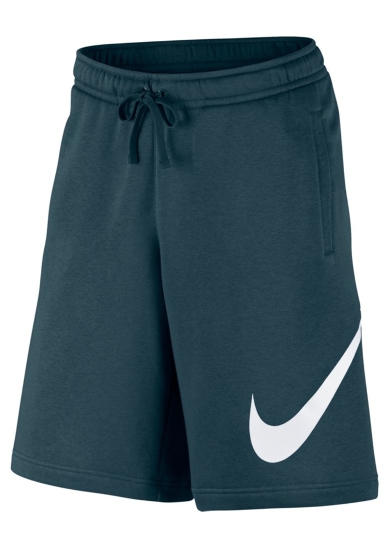 nike club fleece sweat shorts