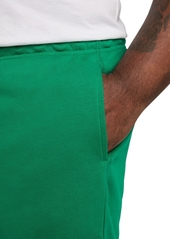 Nike Men's Club French Terry Flow Shorts - Jade Horizon/jade Horizon/white