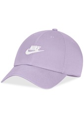 Nike Men's Club Logo Embroidered Cap - Violet Mist/white