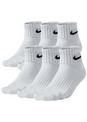 Nike Men's Cotton Quarter Socks 6-Pack