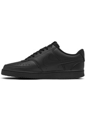 Nike Men's Court Vision Low Next Nature Casual Sneakers from Finish Line - Black