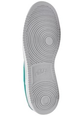 Nike Men's Court Vision Low Next Nature Casual Sneakers from Finish Line - White, Clear Jade