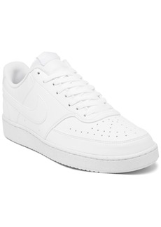 Nike Men's Court Vision Low Next Nature Casual Sneakers from Finish Line - White