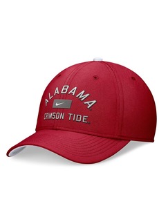 Nike Men's Crimson Alabama Crimson Tide Primetime Rise Swoosh Flex Hat - Crimson