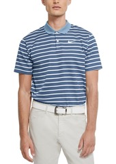 Nike Men's Dri-fit Golf Victory Striped Polo Shirt
