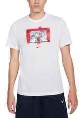 Nike Men's Dri-fit Hoops Photo Graphic T-Shirt