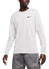 Nike Men's Dri-fit Long-Sleeve Training T-Shirt