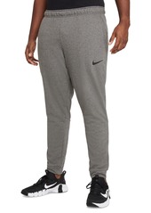 Nike Men's Dri-fit Taper Fitness Fleece Pants - Charcoal Heather