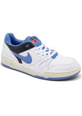 Nike Men's Full Force Low Casual Sneakers from Finish Line - White, University Gold