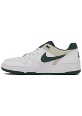 Nike Men's Full Force Low Casual Sneakers from Finish Line - White/Forest