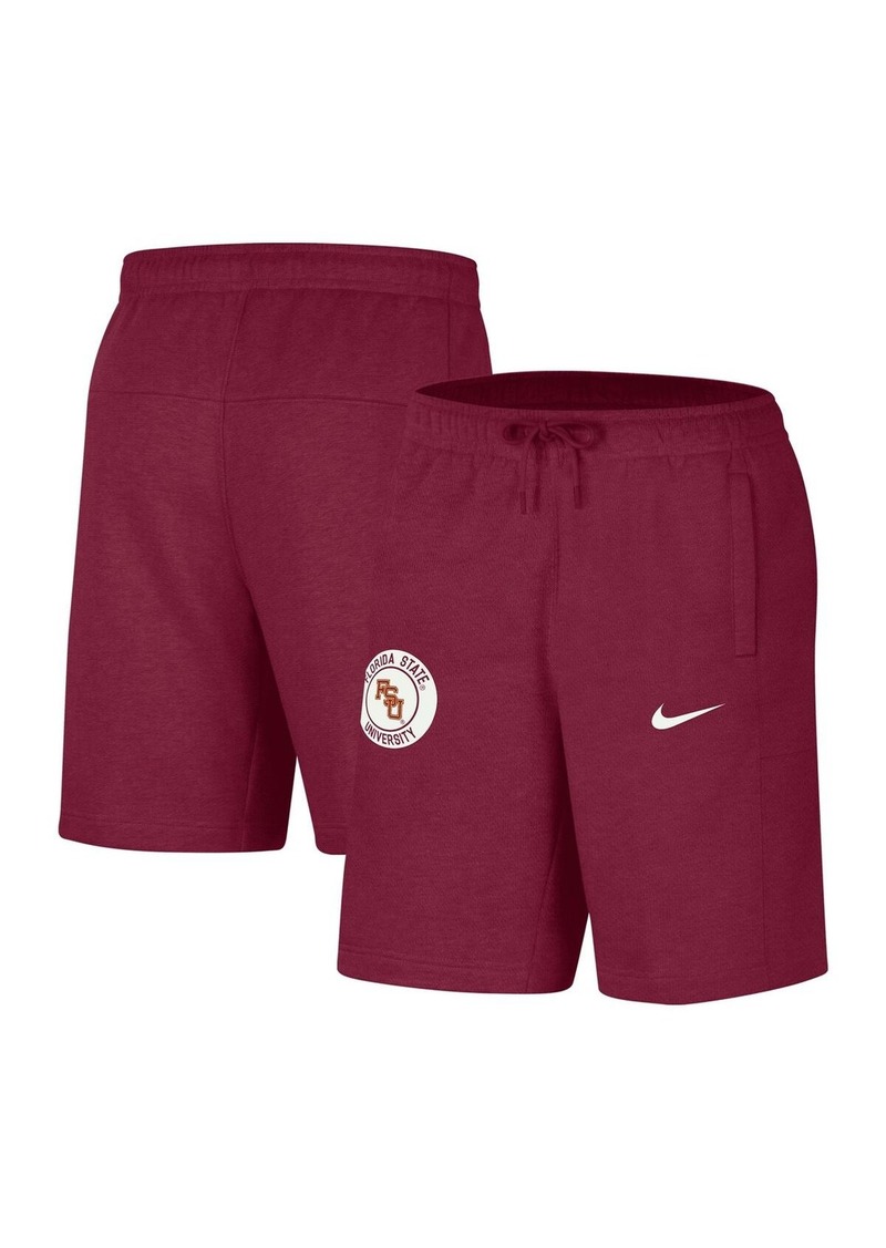 Nike Men's Garnet Florida State Seminoles Logo Shorts - Tmmarn/smt