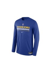 Nike Men's Golden State Warriors Practice Long-Sleeve T-Shirt