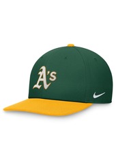 Nike Men's Green/Gold Oakland Athletics Evergreen Two-Tone Snapback Hat - Grgrnunigd