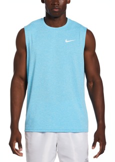 Nike Men's Hydroguard Swim Shirt - Aquarius Blue