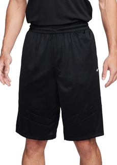 Nike Men's Icon Dri-fit Moisture-Wicking Basketball Shorts - Black