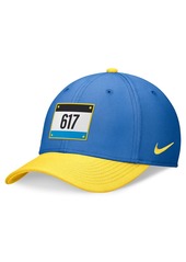 Nike Men's Light Blue/Gold Boston Red Sox 2024 City Connect Swoosh Flex Hat - Light Blue, Gold