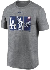 Nike Men's Los Angeles Dodgers Triptych Logo Legend T-Shirt