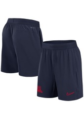 Nike Men's Navy Arizona Wildcats 2024 Sideline Performance Shorts - Navy, Red