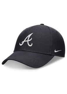 Nike Men's Navy Atlanta Braves Evergreen Club Performance Adjustable Hat - Navy