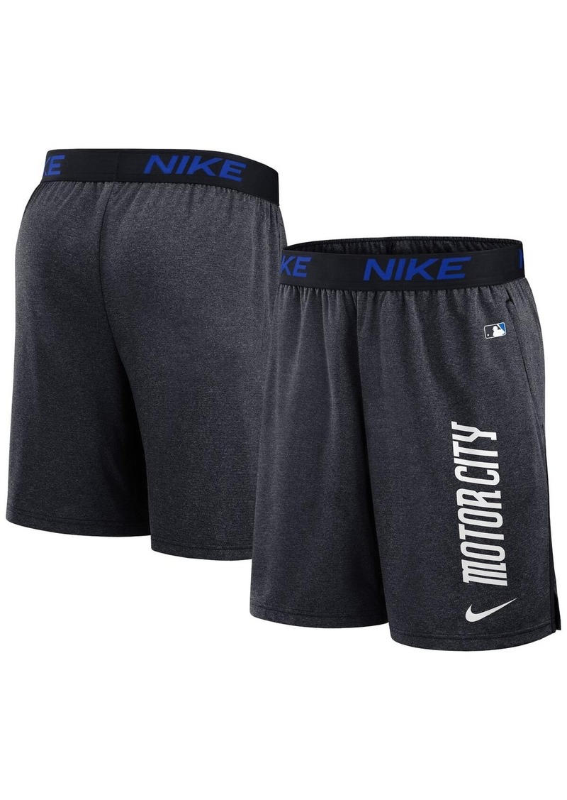 Nike Men's Navy Detroit Tigers 2024 City Connect Authentic Collection Performance Practice Shorts - Navy