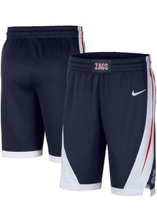 Nike Men's Navy Gonzaga Bulldogs Replica Performance Basketball Shorts - Navy