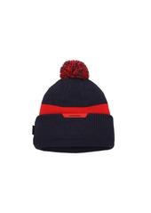 Nike Men's Navy Gonzaga Bulldogs Sideline Team Cuffed Knit Hat with Pom - Navy