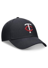 Nike Men's Navy Minnesota Twins Evergreen Club Performance Adjustable Hat - Pitblu/pb