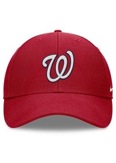 Nike Men's Red Washington Nationals Evergreen Club Performance Adjustable Hat - Red