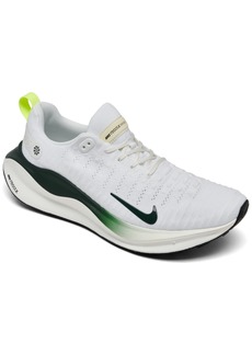 Nike Men's React Infinity Run 4 Wake Up Running Sneakers from Finish Line - White, Pro Green, Volt