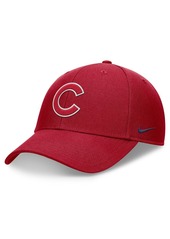 Nike Men's Red Chicago Cubs Evergreen Club Performance Adjustable Hat - Red