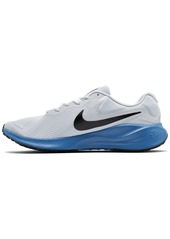 Nike Men's Revolution 7 Running Sneakers from Finish Line - Pure Platinum/Blue/Black