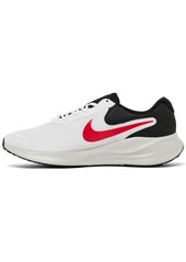 Nike Men's Revolution 7 Running Sneakers from Finish Line - White/Red