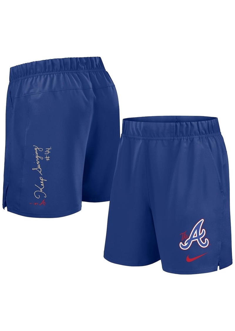 Nike Men's Royal Atlanta Braves 2024 City Connect Woven Victory Performance Shorts - Royal