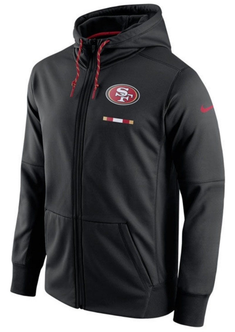 Men's San Francisco 49ers Nike Black 2020 Salute to Service Sideline  Performance Pullover Hoodie