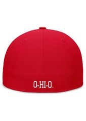 Nike Men's Scarlet Ohio State Buckeyes Legacy True Fitted Hat - Scarlet