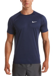 Nike Men's Short Sleeve Hydroguard Logo T-Shirt - Midnight Navy
