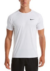 Nike Men's Short Sleeve Hydroguard Logo T-Shirt - Aquarius Blue