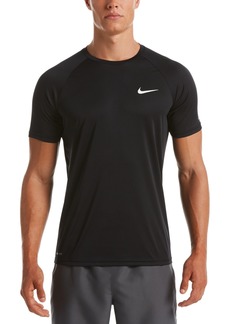 Nike Men's Short Sleeve Hydroguard Logo T-Shirt - Black