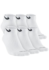 Nike Men's Everyday Plus Cushioned Training Ankle Socks 6 Pairs - Black